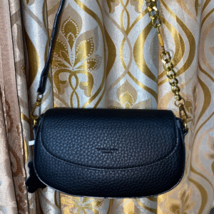 100% Genuine Leather Chain Strap Bag