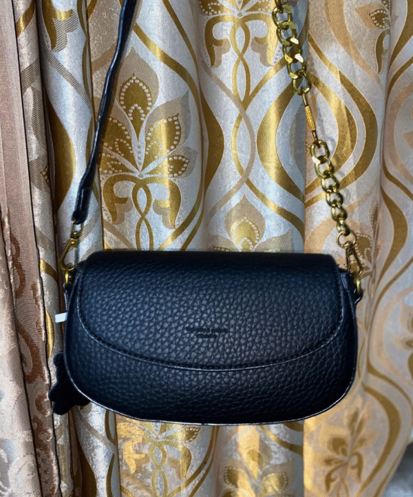 100% Genuine Leather Chain Strap Bag