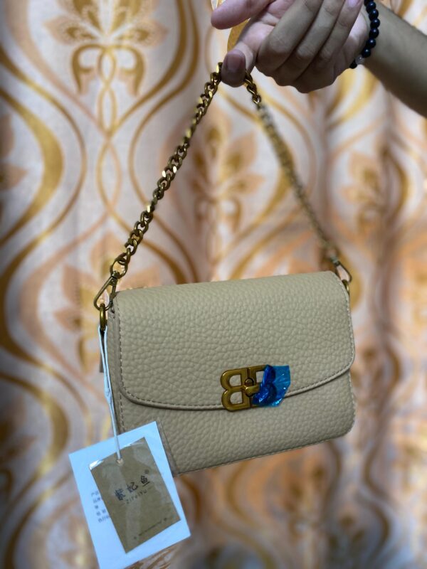 Genuine Textured Leather Crossbody - Image 2