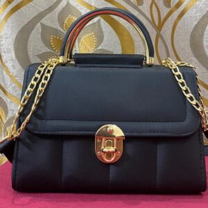 Bagybars Elegant Plum Top-Handle Bag