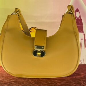 Classic Lock Strap Shoulder Bag – Premium Finish