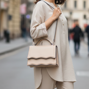 BagyBars Wavy Signature Flap Set – Luxe Beige